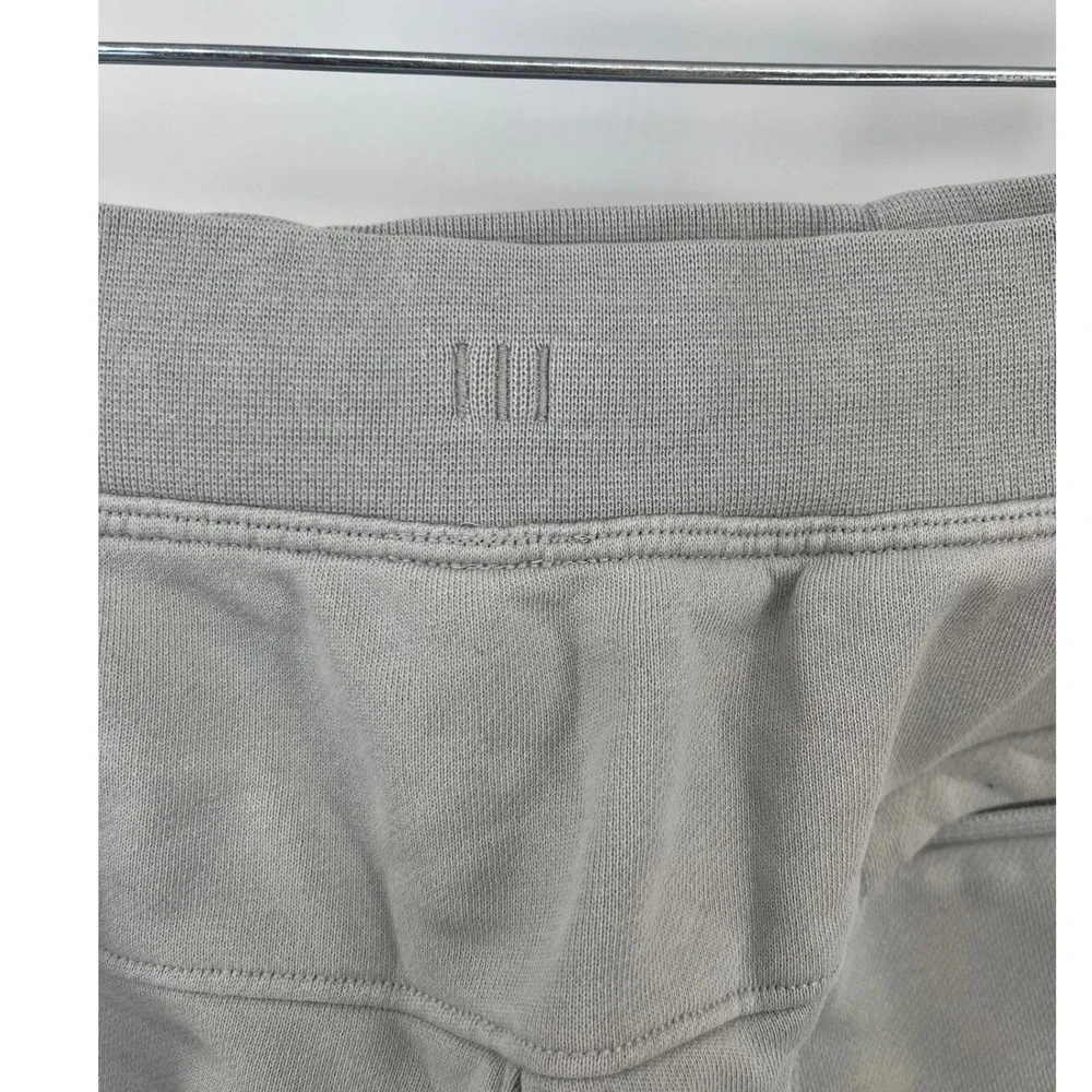 Lululemon City Sweat Shorts Mens Small Grey Drawstring Athletic Gym